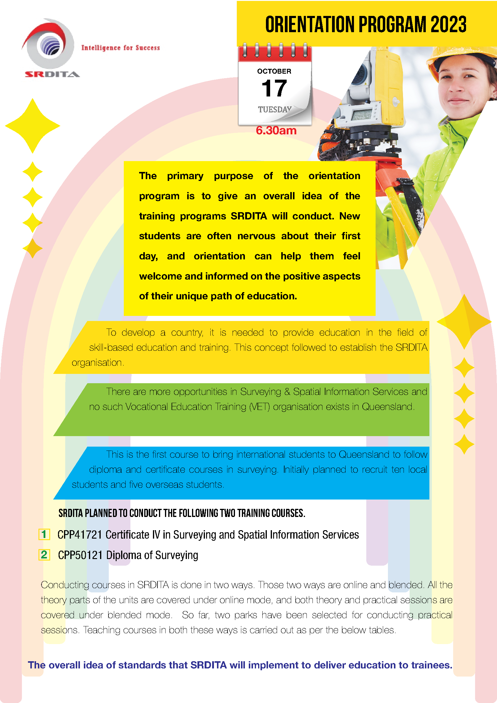 Inforsession scientific research development institute of technology